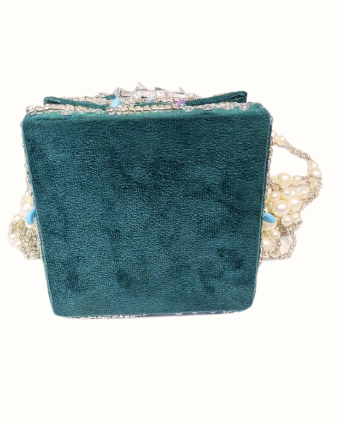 Green Jaanashi mirror bag