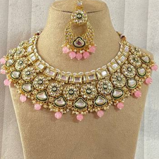RAKSHANI PINK NECKLACE
