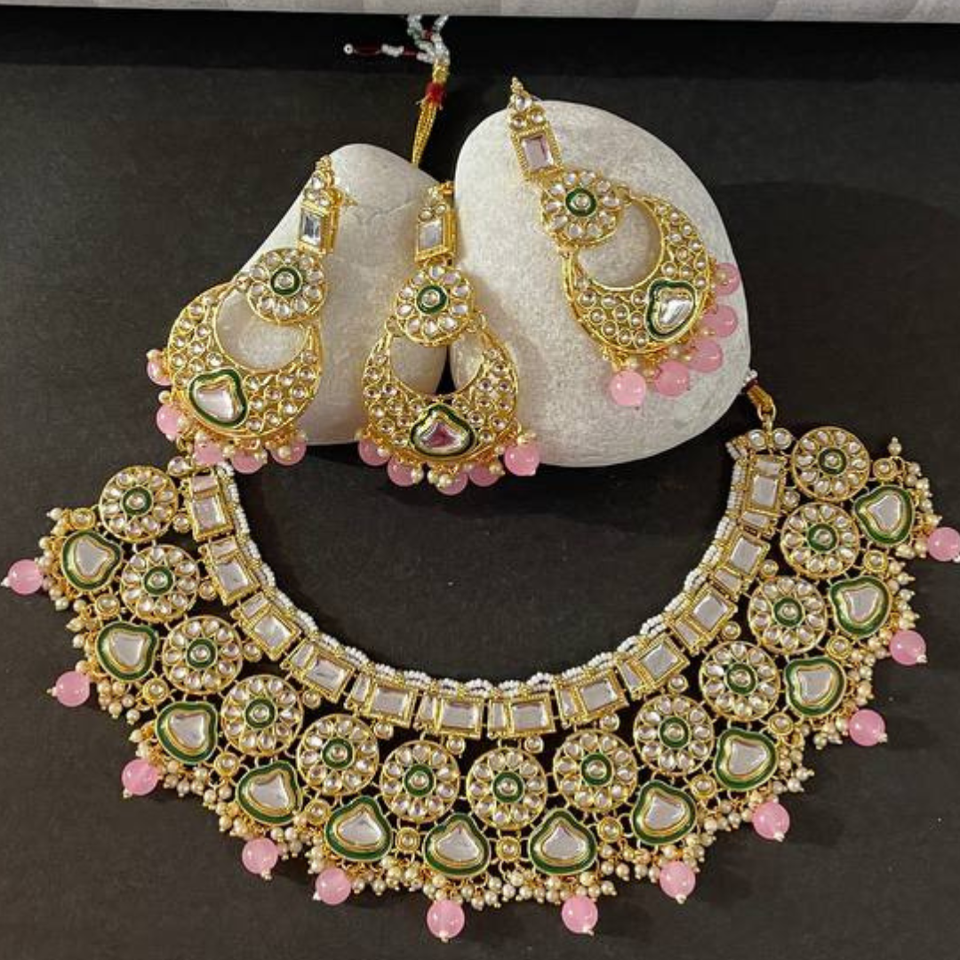 RAKSHANI PINK NECKLACE