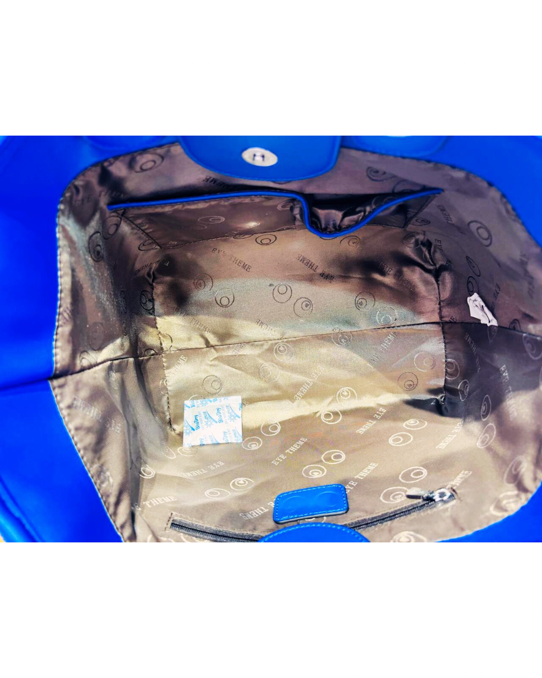 Blue Korean love bags