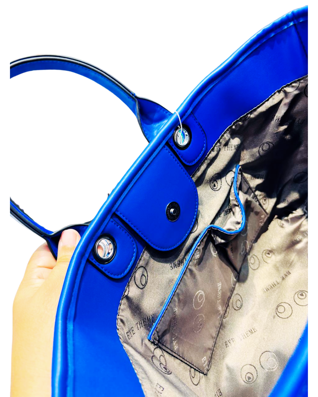 Blue Korean love bags