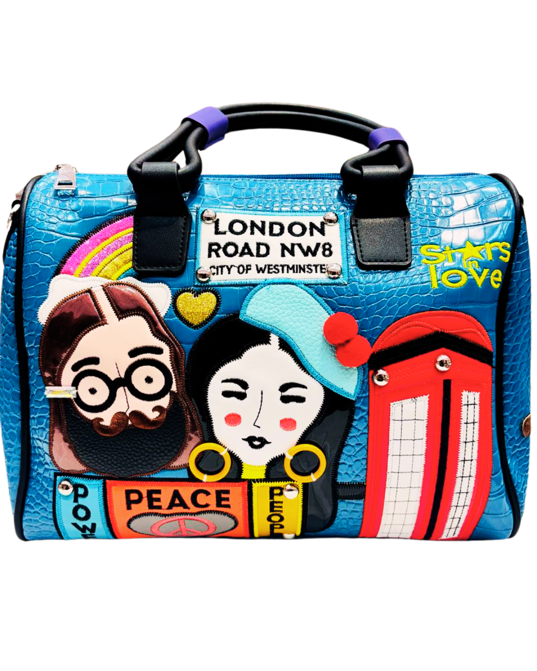 Turquoise Korean love bags