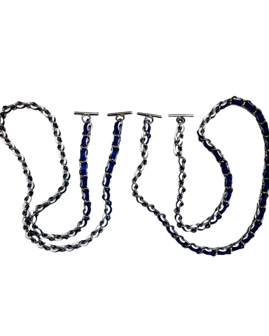 Blue Korean love bags