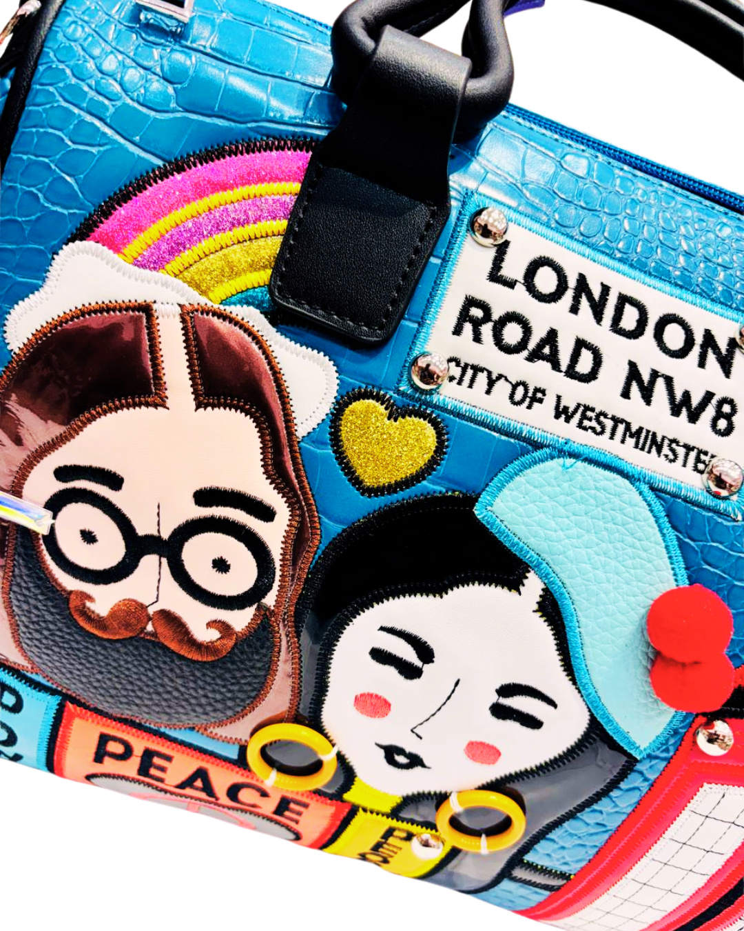 Turquoise Korean love bags