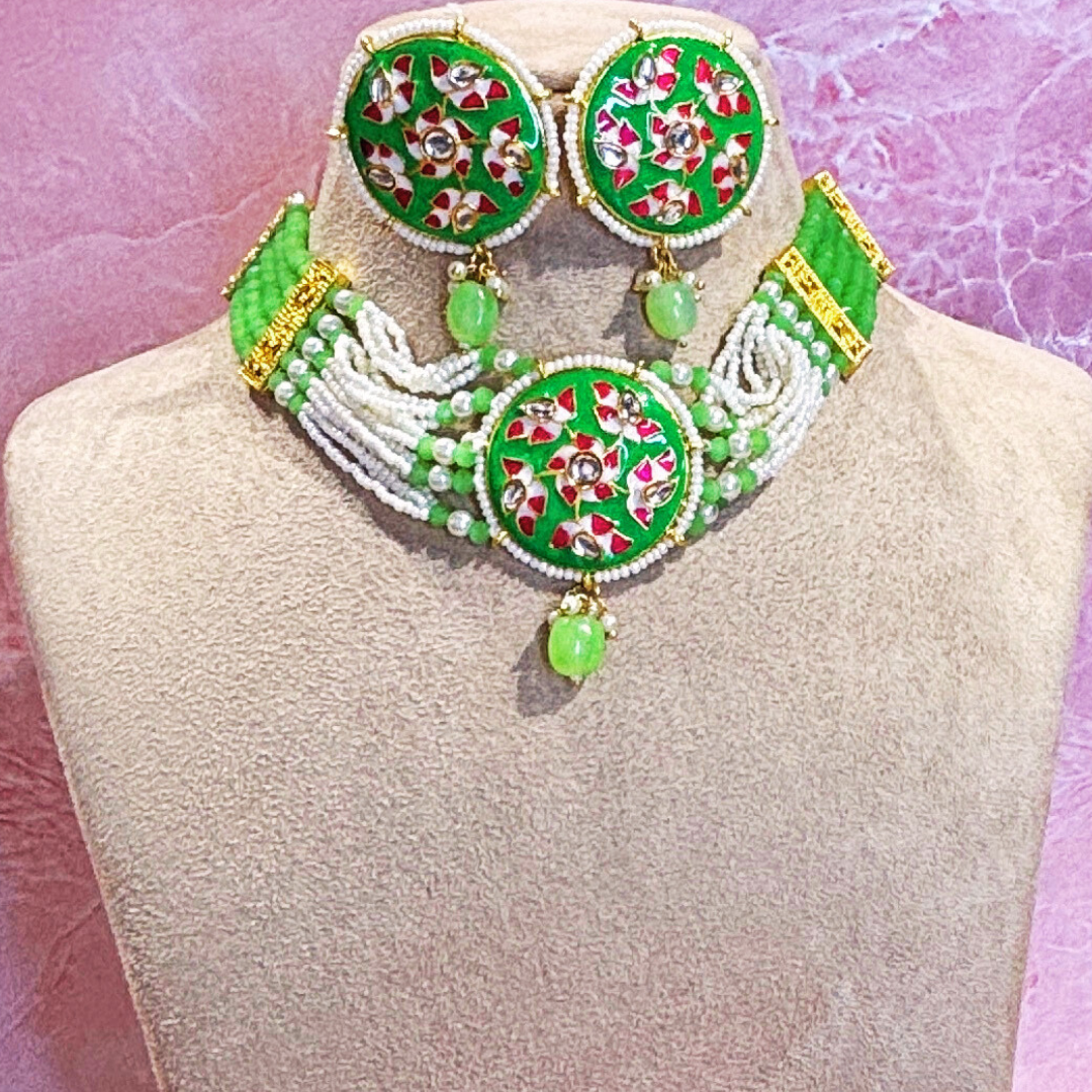 VISHAKA PARROT NECKLACE