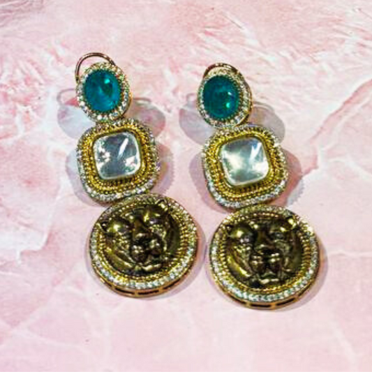 AARJU TURQUOISE EARRINGS