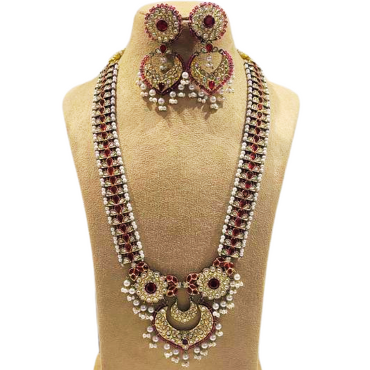 RAJRANI-RED NECKLACE