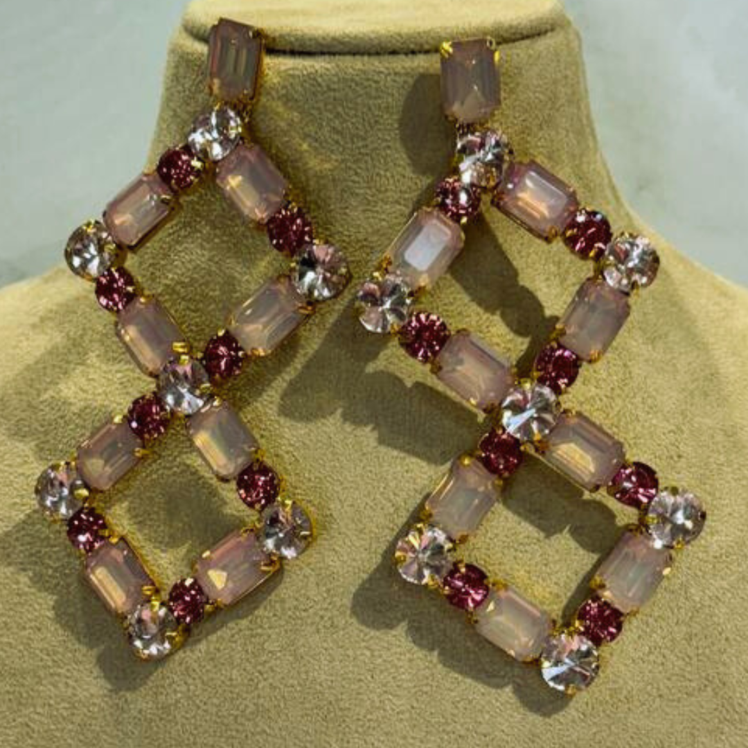 BONG CHA COPPER EARRINGS