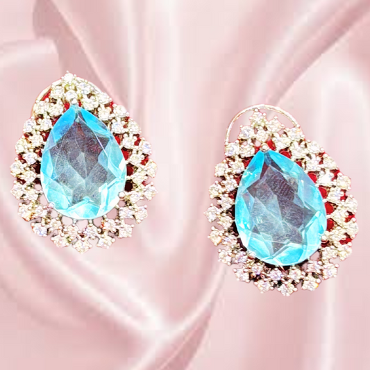 Aqua Terra stud earrings