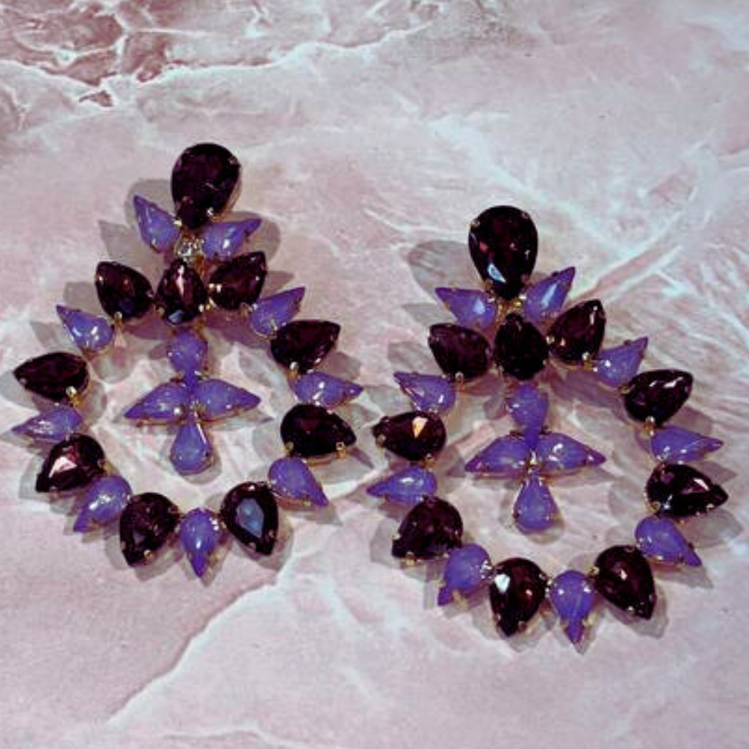 GOURI PURPLE EARRING