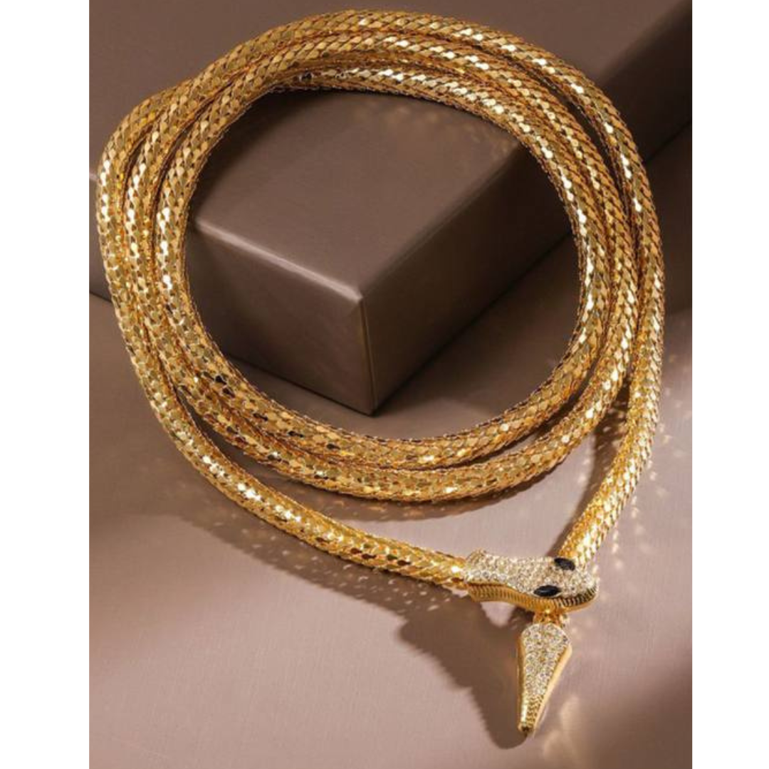 GOLDEN MAMUSHI NECKLACE