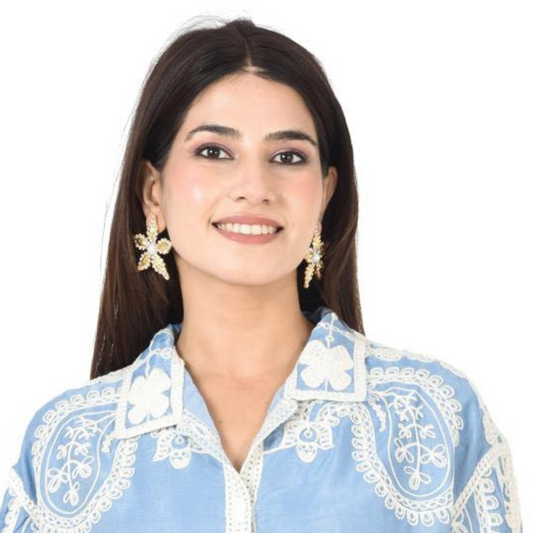GOLDEN SITARA EARRINGS