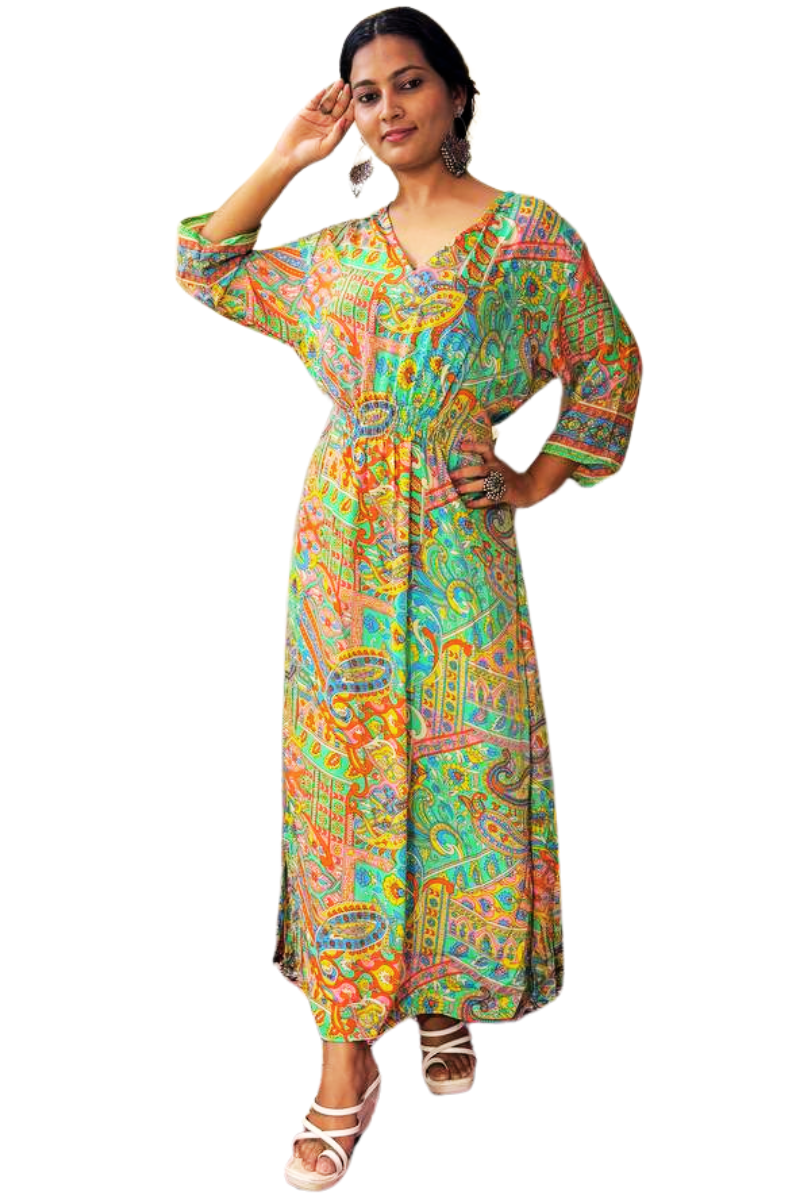 NAZAM PISTA MAXI DRESS