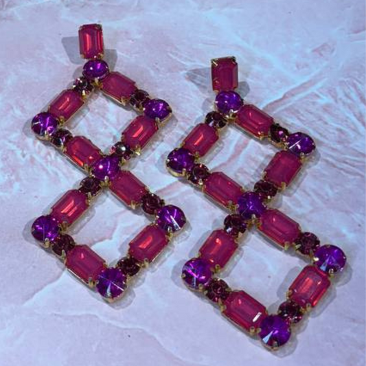 BONG CHA PINK EARRING