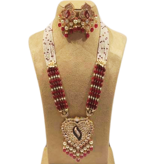 RAJRANI RED NECKLACE