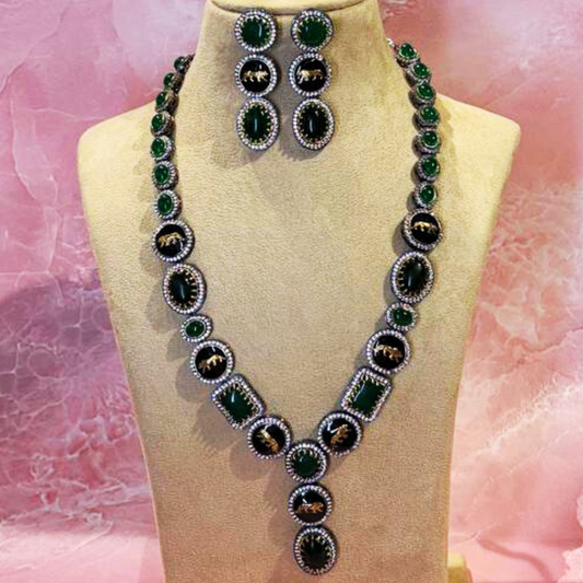 RAMBHA EMERALD NECKLACE