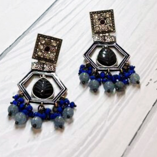 RESHMA BLUE EARRING