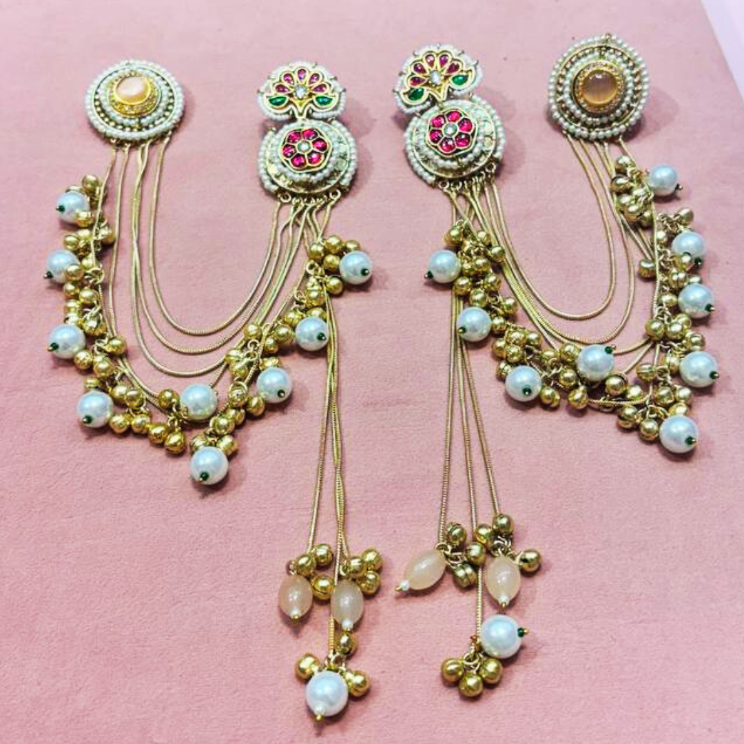 Dal-lake Kashmiri earrings