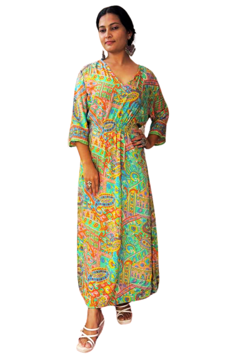 NAZAM PISTA MAXI DRESS