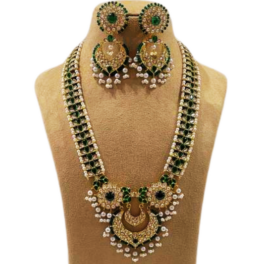 RAJRANI-EMERALD NECKLACE