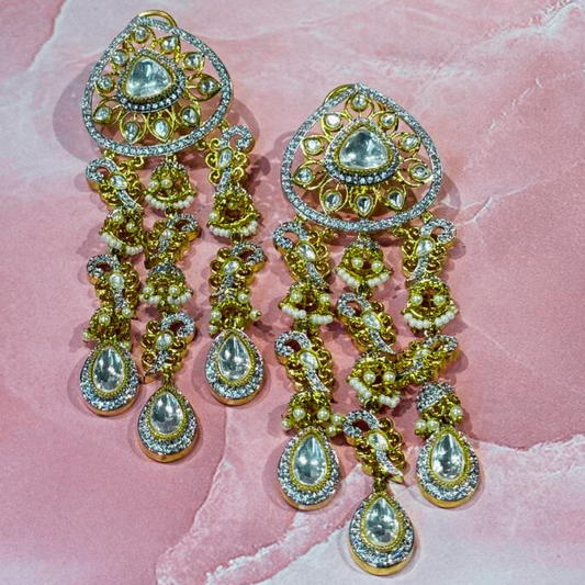 ANKITA GOLDEN TYANI EARRINGS