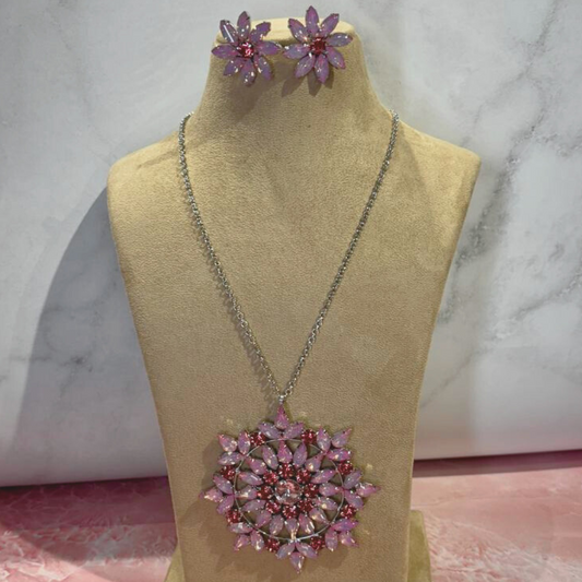 HEI-RAN PINK NECKLACE