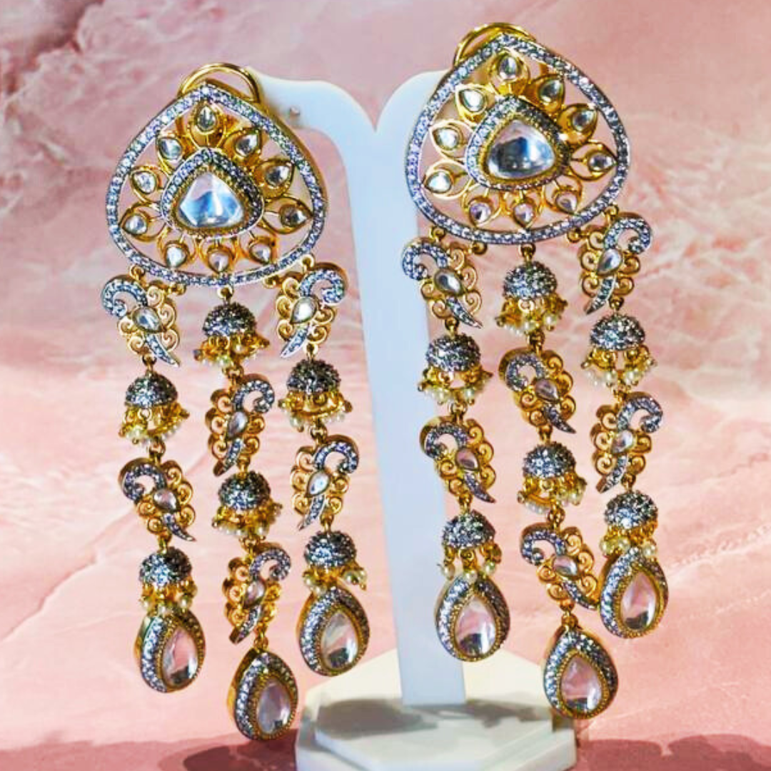 ANKITA GOLDEN TYANI EARRINGS