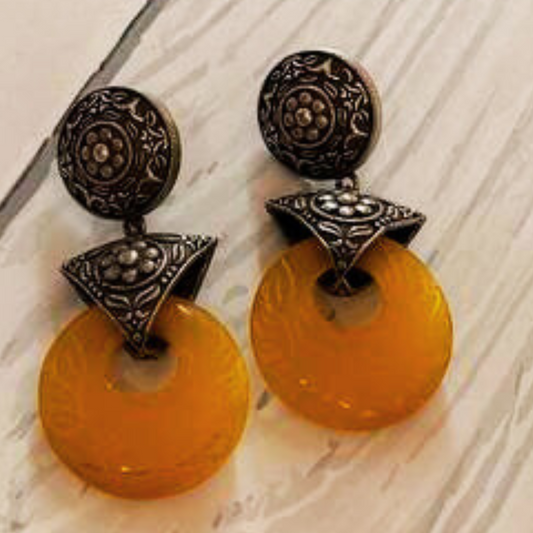AASHNA YELLOW EARRING