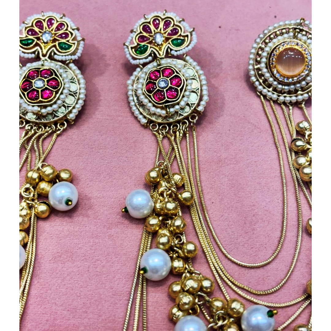 Dal-lake Kashmiri earrings