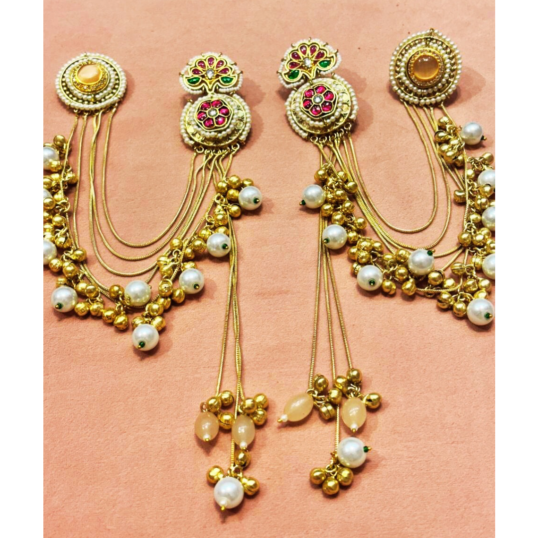 Dal-lake Kashmiri earrings