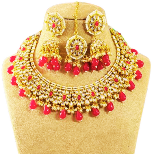 RED JEENAT NECKLACE