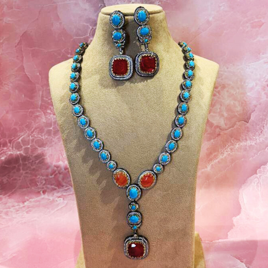 SHALIMAAR TURQUOISE NECKLACE