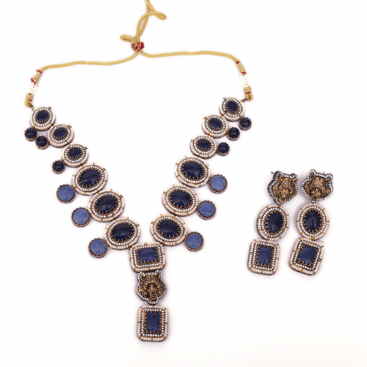 SOMYA BLUE NECKLACE