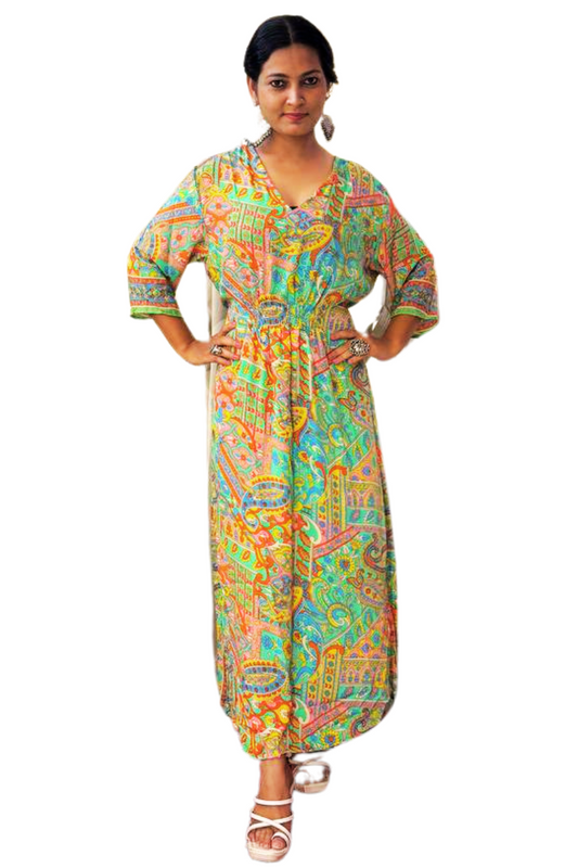 NAZAM PISTA MAXI DRESS