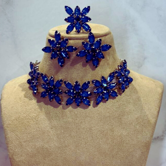 NARI BLUE NECKLACE