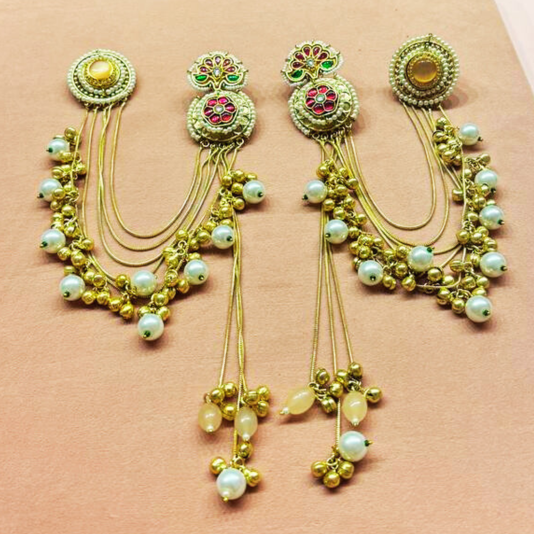 Dal-lake Kashmiri earrings