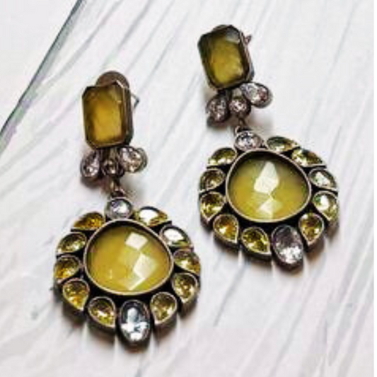 RUHAANI MUSTARD EARRING