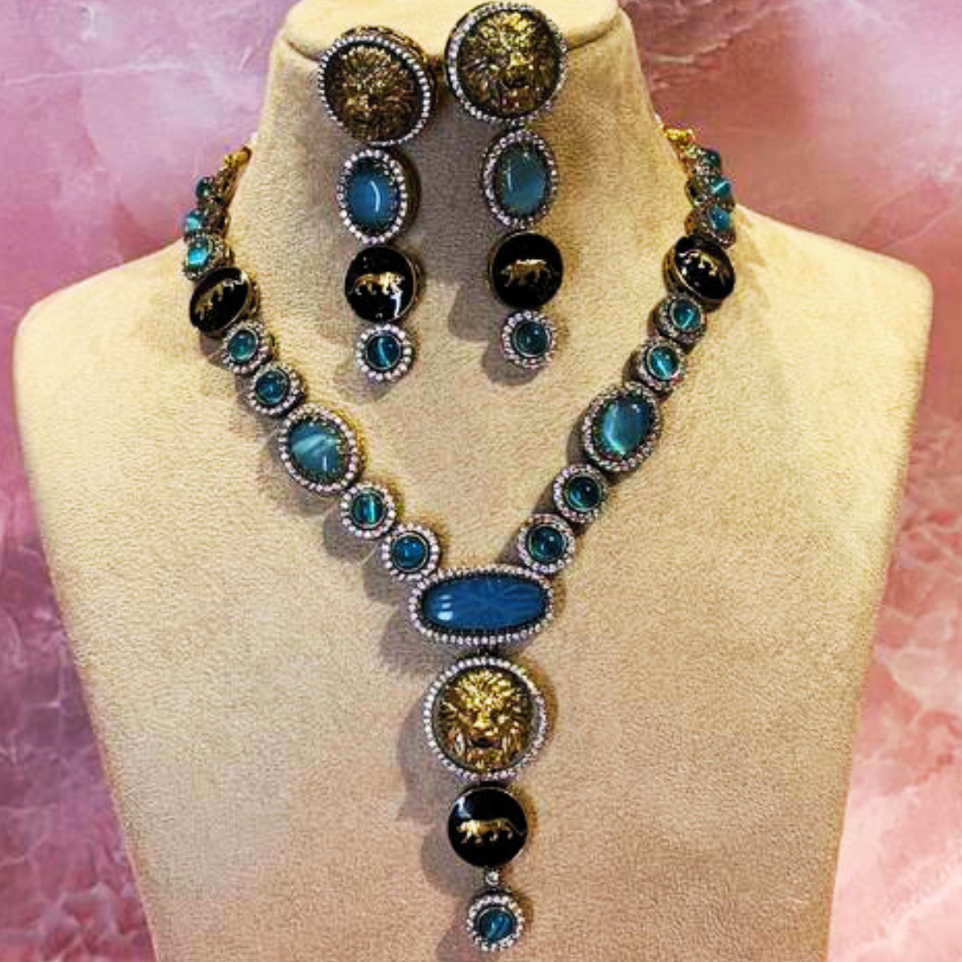 PARAMPARA AQUA NECKLACE