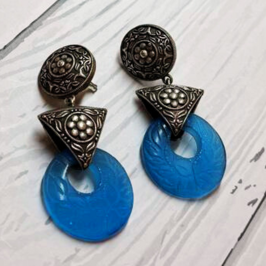 AASHNA BLUE EARRING