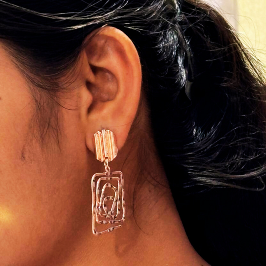 HANEUL COPPER EARRING