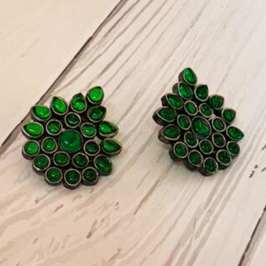 TAASHU GREEN EARRING