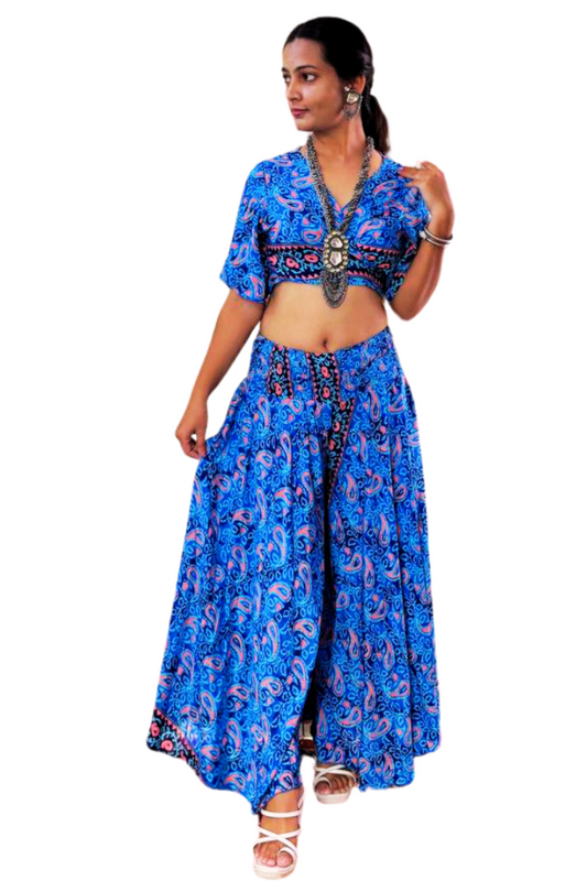 BLUE MAHIKA DRESS