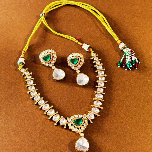 MAN-MOHINI MOISSANITE JEWELLERY SET