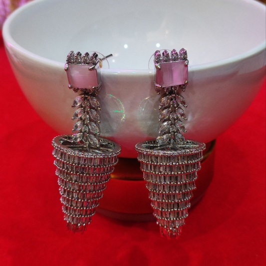 VICTORIA MINT PINK EARRING