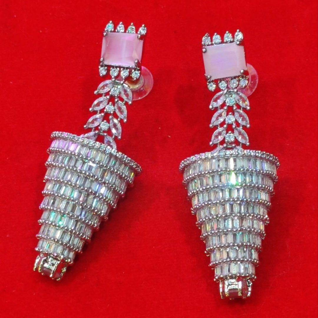 VICTORIA MINT PINK EARRING