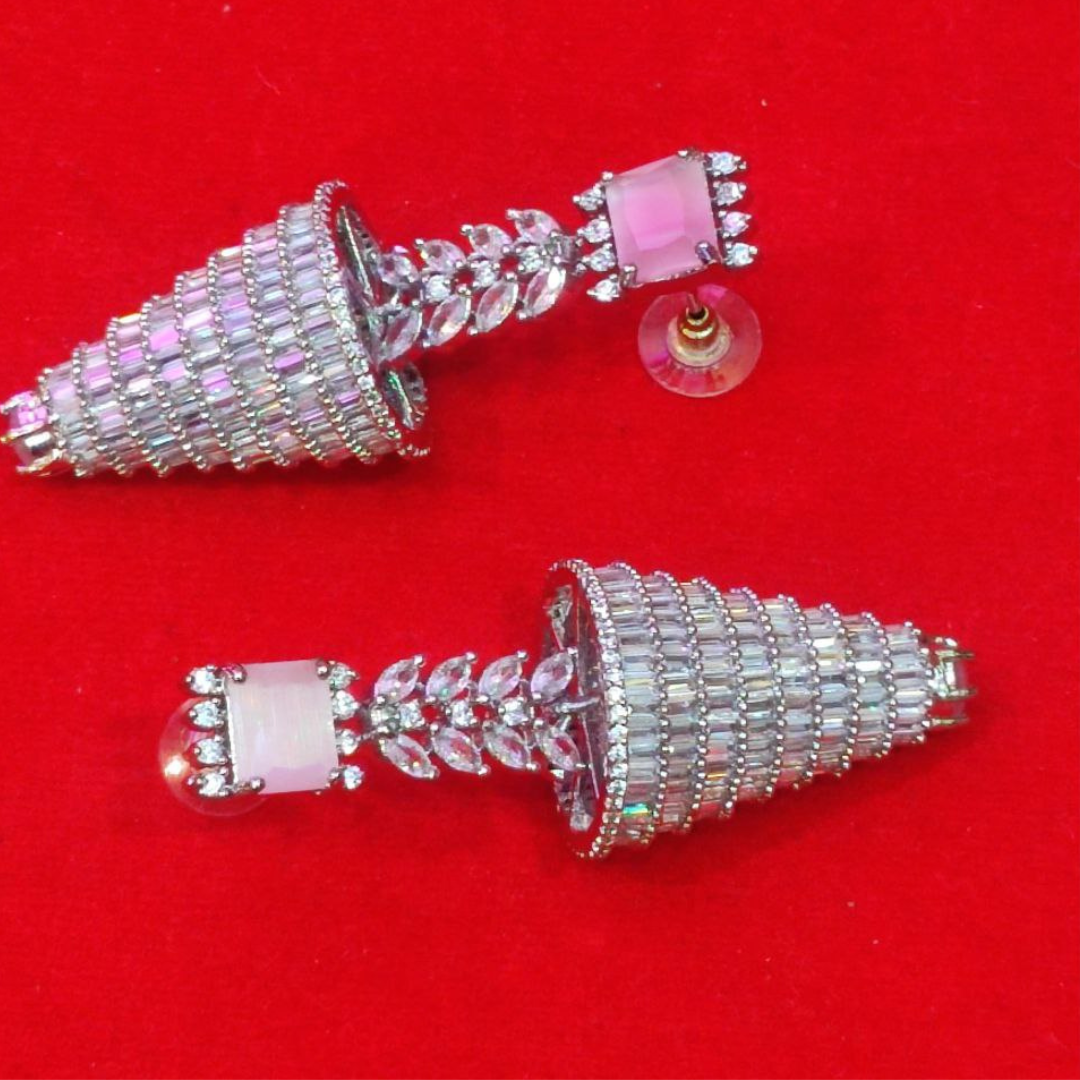 VICTORIA MINT PINK EARRING