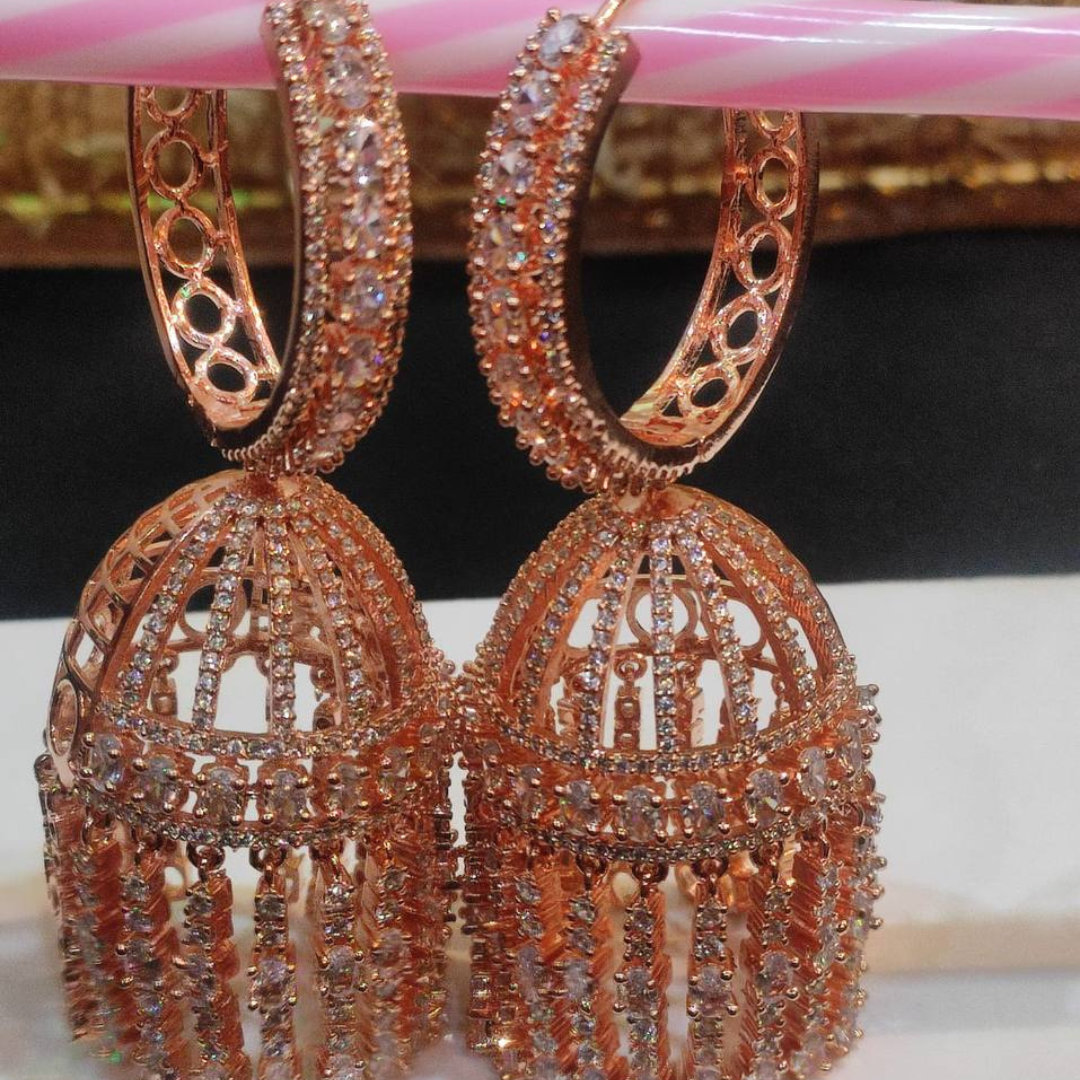 BELLE GUMBAD AD (RG) JHUMKA