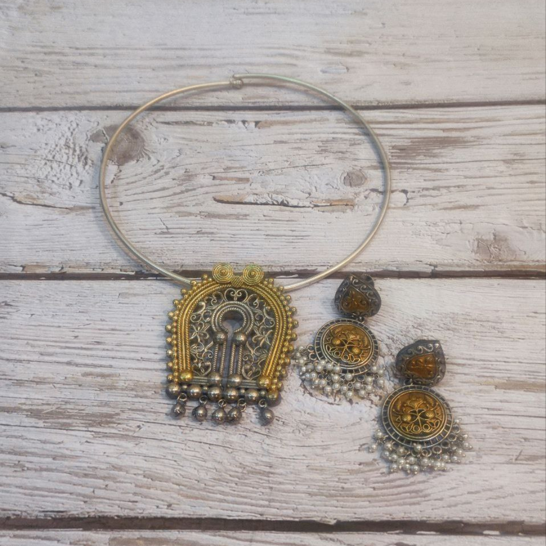 Doar hansali jewellery set