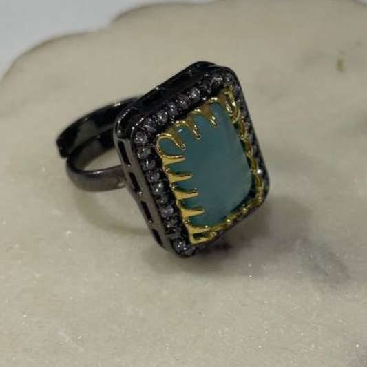 SANYOGITA TURQUOISE RING