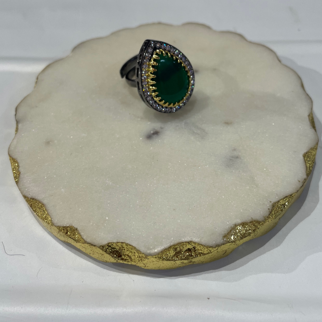 MOHINI EMERALD RING
